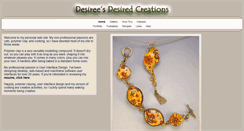 Desktop Screenshot of desiredcreations.com